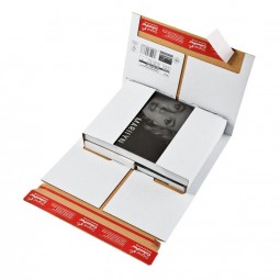 Buch Versandverpackung Karton 305 x 230 x -92mm, weiß CP 037.53