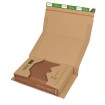 Buchverpackung Grünmarie® A5 - 217 x 155 x - 60mm, braun, nachhaltig
