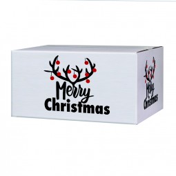 Weihnachtskartons Christmas Bells 400x300x200mm, wei B 1.3